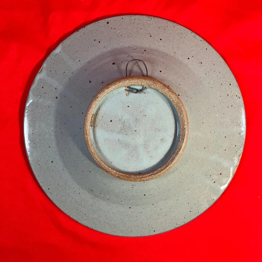Vtg Cunningham Pottery Bowl 11.5